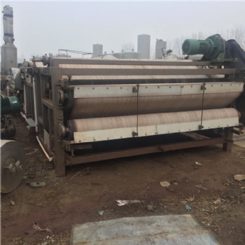 淮南出售洗沙場二手3X8帶式壓濾機 二手污泥脫水壓濾機