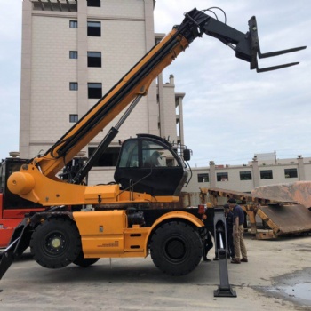 路燈高空作業車伸縮臂升高平臺作業車3噸伸縮臂叉車