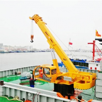 大連船用起重機 連云港碼頭港口吊機 船用隨船起重機