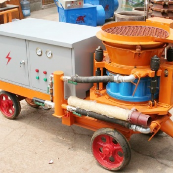 質量杠杠的大顆粒砂漿噴涂機 礦用噴漿機 混凝土噴漿機價格選稻香對的選擇