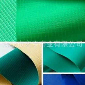 供應PVC鉆石紋、碎壓紋，細紋路夾網布