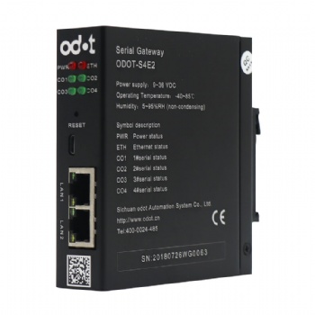 ODOT-S4E2廠家三年質(zhì)保Modbus RTU轉(zhuǎn)Modbus TCP 工業(yè)網(wǎng)關(guān)