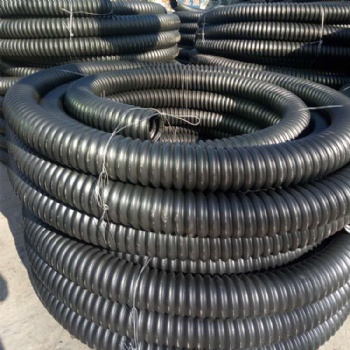 廠家黑色波紋狀125碳素管 碳素波紋管 地埋電纜護(hù)套管