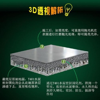 衡陽混凝土密封固化劑地坪施工方法價格實惠