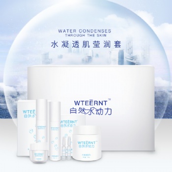 廣州膚潤化妝品面部護膚套裝潔面乳精華液保濕霜面膜OEM貼牌代加工