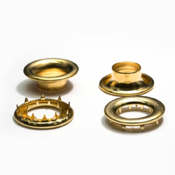 大量現貨金屬雞眼，金屬氣眼，金屬汽眼，質優價廉，規格齊全 供應金屬六角雞眼、雙面雞眼
