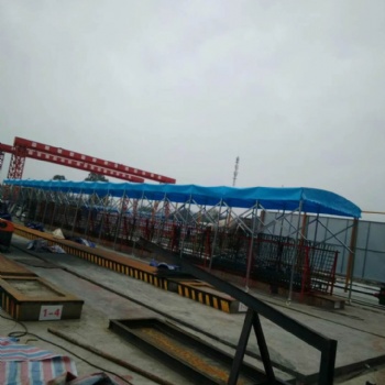 成都廠家活動(dòng)伸縮雨篷 移動(dòng)推拉棚-鑫永泰