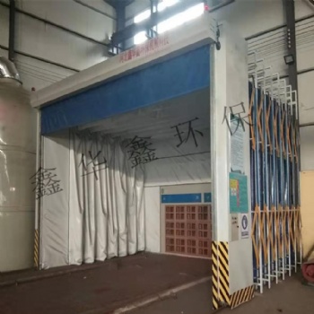 鑫華鑫環(huán)保廠家伸縮式噴漆房