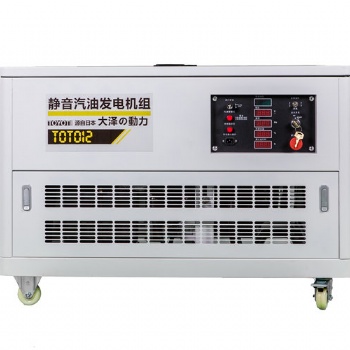 機(jī)房用12千瓦汽油發(fā)電機(jī)組