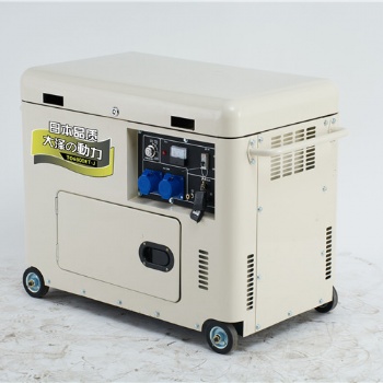 野外施工5千瓦柴油發(fā)電機