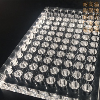 上海增友生物Y-96968全石英96孔酶標板帶框可拆卸96孔石英酶標板不可拆石英酶標板測紫外