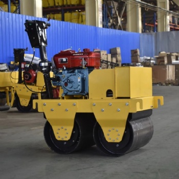 供應全新小型壓路機柴油壓實機 雙鋼輪壓路機