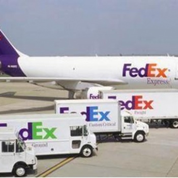 黃島市區FEDEX聯邦國際快遞電話上門攬件