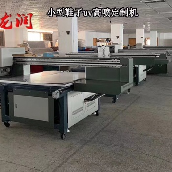【龍潤】鞋面打印機高落差打印技術，UV平板打印機鞋子打印效果