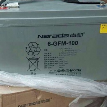 南都蓄電池6-FM-100免維護(hù)12V100AH 直流屏電源機(jī)房特