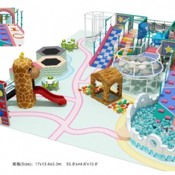 網紅定制款兒童游樂設備兒童主題樂園廠家