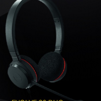 Jabra/捷波朗 EVOLVE 20 電腦耳機學習耳麥