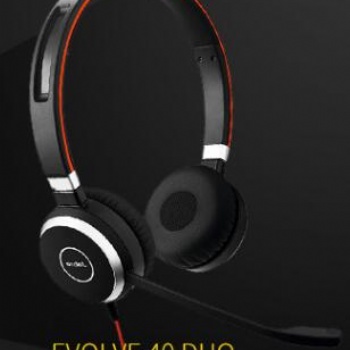 捷波朗JabraEvolve40USB在線教育學習頭戴式耳機