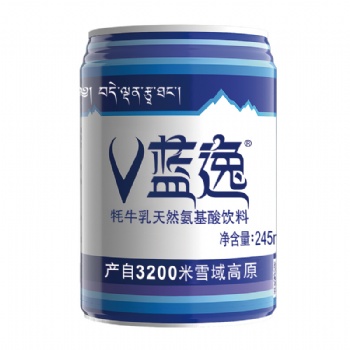 牦牛乳天然氨基酸含乳飲料 V藍(lán)逸牦牛乳乳清飲料