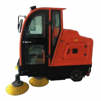 駕駛式全自動掃地機物業(yè)工廠工業(yè)商用電動道路垃圾灰塵清掃車