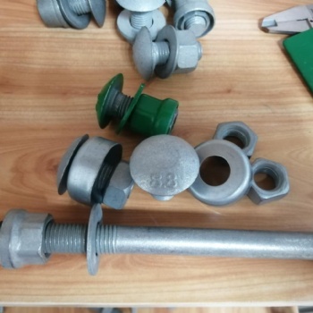 熱鍍鋅護欄螺栓規(guī)格型號分為：M16*35，M16*45,M16*50