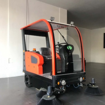 半封閉式掃地機清掃車電動工廠車間物業(yè)小區(qū)道路環(huán)衛(wèi)工業(yè)掃地