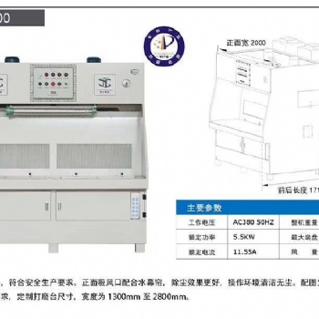 環(huán)保打磨臺 水簾式環(huán)保打磨臺