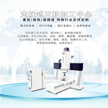 銳業(yè)鋒RECOJ 模具五軸聯(lián)動加工中心 泡沫模具五軸雕刻機 廠家