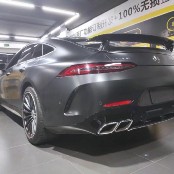梅賽德斯AMG-GT63改裝固定碳纖尾翼