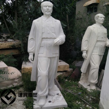 石頭白求恩雕塑江西漢白玉白求恩石雕像加工定做廠家