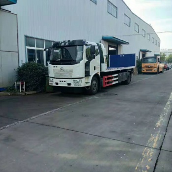 廠家出售解放J6大平板清障車