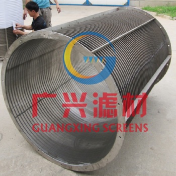 轉鼓機械格柵除污機楔形篩網滾筒篩廠家