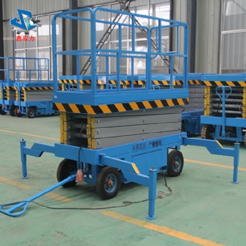4-18米剪叉式升降機 液壓升降平臺 移動高空作業(yè)車 現(xiàn)貨