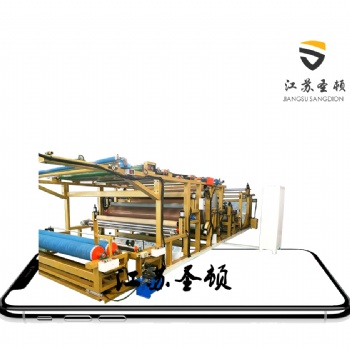 熱熔膠點轉移復合機無紡布復合機皮革面料復合設備