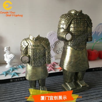 玻璃鋼兵馬俑景點DP大量銷售兵馬俑雕塑