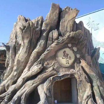 常見的成都天逸景觀仿木工藝的制作及仿木制品的特點