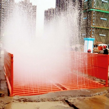 廠家建筑工程洗輪機，全自動沖洗平臺免基礎洗車糟 臺