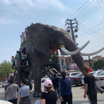 全國**機械大象租賃創新巡游機械大象出租