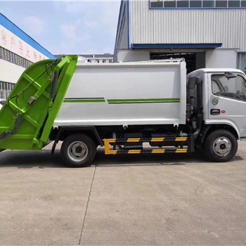 東風多利卡壓縮垃圾車-8方壓縮垃圾車