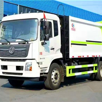 東風壓縮式垃圾車-東風10方壓縮式垃圾車