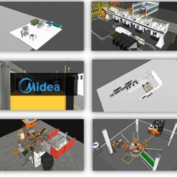 Visual Components軟件工廠仿真方案 SolidKits