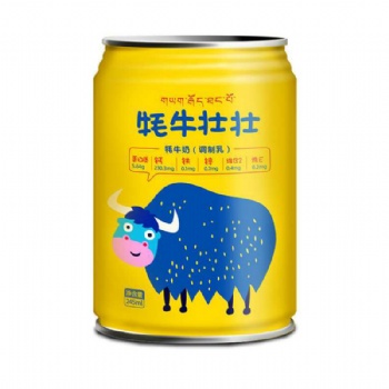 藍(lán)逸牦牛壯壯245ml*12罐青少年學(xué)生兒童營養(yǎng)成長(zhǎng)牦牛奶