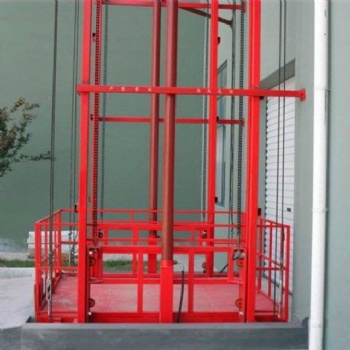 貨梯升降機導軌式升降平臺電動小型固定剪叉式廠房家用液壓升降機