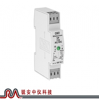 衢州OBO防雷器VF230-AC/DC-終端設(shè)備保護(hù)直流電源防雷器-銳安中儀