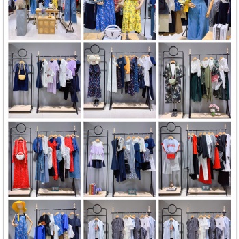 廣州三薈20夏珞炫上海摩登時(shí)尚女裝折扣店貨源