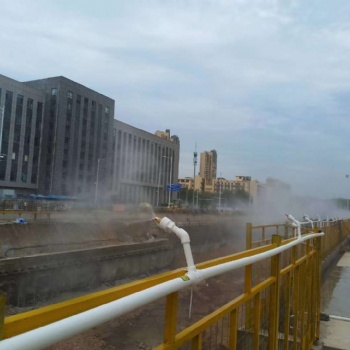 重慶江北綠色環保工地圍擋噴淋