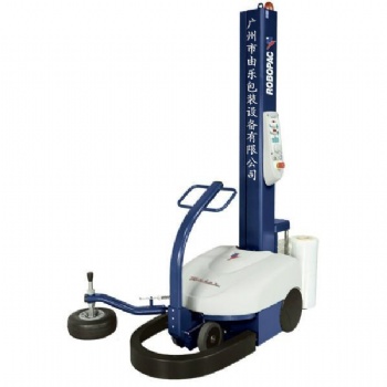意大利ROBOPAC 自走式纏膜機 Robot worker