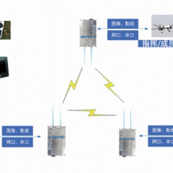 自組網遠距離圖傳數傳電臺