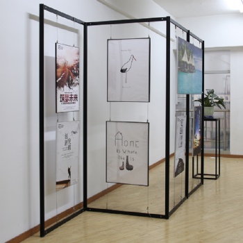 廣西新款黑色掛畫展架