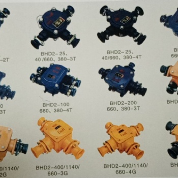 BHD2系列礦用隔爆型低壓電纜接線盒